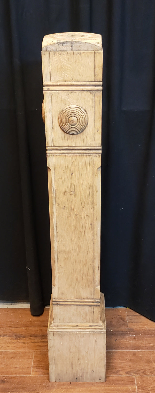 Restored Solid Oak Newel Post 49 3/4" by 8 1/2"  GA9708