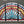Load image into Gallery viewer, Arched Textured Stained Glass Window in Wood Frame 40" Tall by 70" Long GA9737