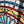 Load image into Gallery viewer, Arched Textured Stained Glass Window in Wood Frame 40" Tall by 70" Long GA9737