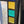 Load image into Gallery viewer, Multi Paned Textured Stained Glass Window 24" x 46 1/2" GA9757