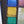 Load image into Gallery viewer, Multi Paned Textured Stained Glass Window 24" x 45" GA9759
