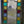 Load image into Gallery viewer, Multi Paned Textured Stained Glass Window 24" x 45" GA9759