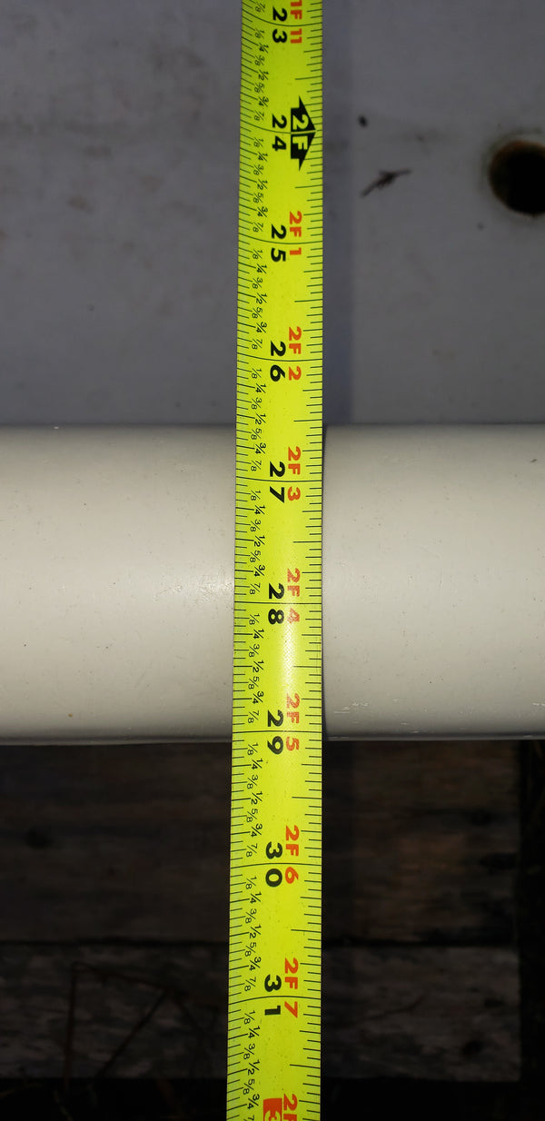 5 Foot Cast Iron Bath Tub with Right Side Drain 60" Long x 29" Wide GA9774