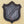 Load image into Gallery viewer, Rare Cast Iron Heraldic Shield Door / Building Pediment 14 1/2" x 13" GA9782