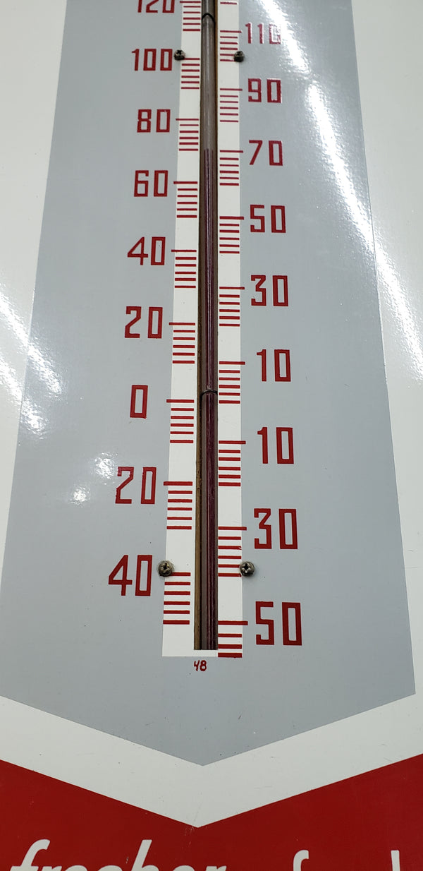 Vintage Royal Crown Cola The Fresher Refresher Metal Wall Thermometer GA9814