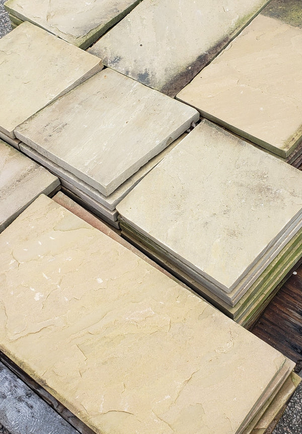 Sandstone Pavers for Lawn or Garden 103' Total Square Feet GA10296