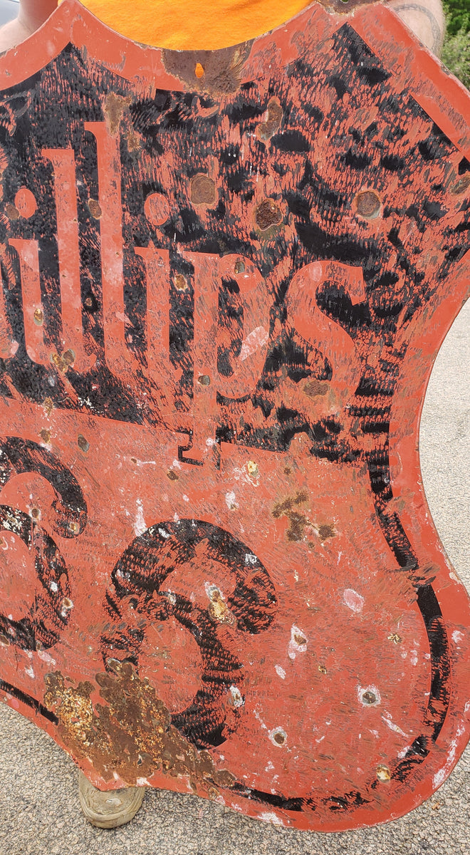 Vintage Phillips 66 Metal Sign 47