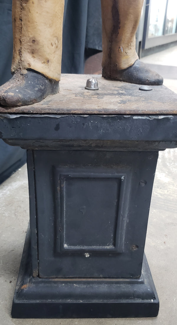 Early 1900's Cast Iron Lawn Jockey GA9833