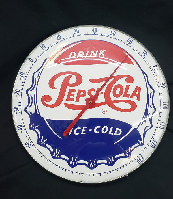 Vintage "Drink Pepsi Cola Ice-Cold" Wall Thermometer GA9849