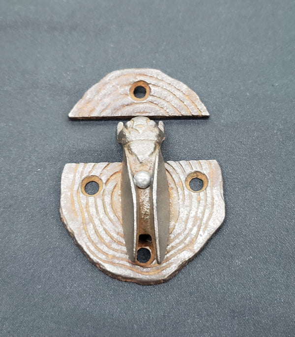 Unique Hand Crafted Cast Iron Insect Lock Latch for Furniture or Window GA9884