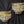 Load image into Gallery viewer, Pair of Ornate 3 Tiered Faceted Crystal Prism & Brass Sconces 9" W x 7" T GA9886