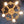 Load image into Gallery viewer, Restored Art Deco Flush Mount 5 Light Chandelier 15 1/2" Round GA9901