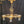 Load image into Gallery viewer, Restored Ornate Art Nouveau Cast Iron 5 Light Chandelier 16" GS00001
