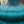 Load image into Gallery viewer, Matte Teal & White Cased Aladdin Lamp Shade 9 3/4" Fitter GS00014