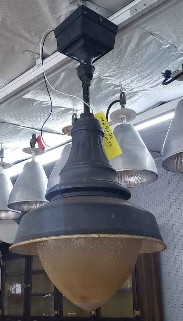 CSX Train Terminal Pendant Light from Fredericksburg VA 37" T x 17" W GS00028