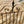 Load image into Gallery viewer, Wrought Iron Gate Panel with Scroll Top & Side Latch 34 1/2" W x 34" T GS00050