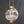 Load image into Gallery viewer, Victorian Hanging Oil Lamp with Clear Etched Globe & Brass Fitters GS00118