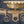 Load image into Gallery viewer, Ornate Victorian Hanging Oil Lamp Frame with Blue Rondels GS00119