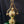 Load image into Gallery viewer, Pair of Large Green & White Cased Pendant Lights with Brass Trim GS00127