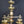 Load image into Gallery viewer, Art Nouveau Iron Brass & Copper 3 Light Chandelier 16" x 12" GS00128