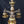 Load image into Gallery viewer, Art Nouveau Iron Brass & Copper 3 Light Chandelier 16" x 12" GS00128