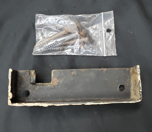 Carpenter #444 Rim Lock Set w/ Knobs Keeper & More 6" x 4 3/8" GS00143