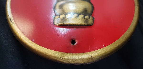1938 Coca Cola Gold Anniversary Wall Thermometer 16" x 6 3/4" GS00197