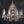 Load image into Gallery viewer, Ornate 8 Light Brass & Crystal Prism Chandelier 27" Tall x 24" Round GS00208