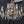 Load image into Gallery viewer, Ornate 8 Light Brass & Crystal Prism Chandelier 27" Tall x 24" Round GS00208