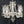Load image into Gallery viewer, Restored 5 Light Crystal Chandelier with Fluted Shades 22" x 18" GS00224