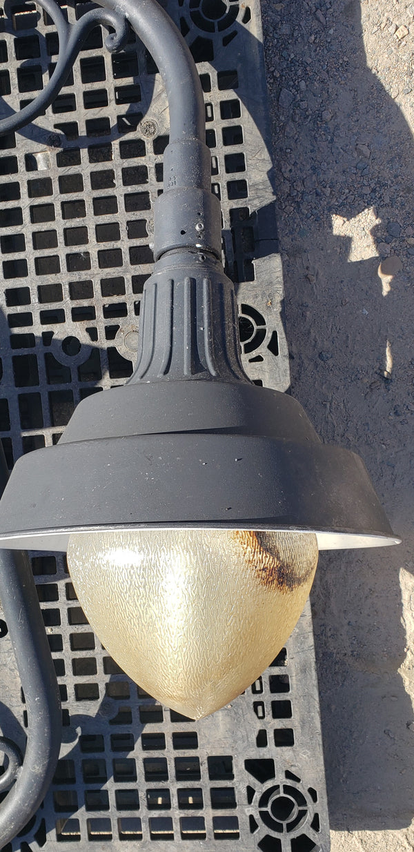 Pair of Exterior Building/Home or Landscaping Lights on Curved Poles GS00225