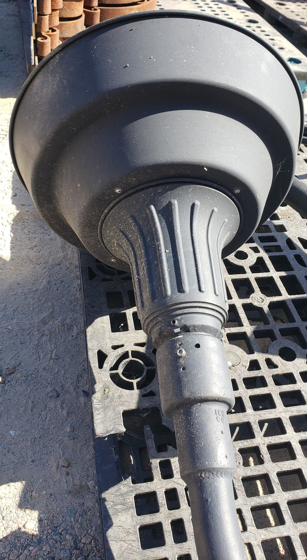 Pair of Exterior Building/Home or Landscaping Lights on Curved Poles GS00225