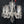Load image into Gallery viewer, Restored 5 Light Crystal Chandelier with Fluted Shades 22" x 18" GS00224