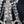 Load image into Gallery viewer, Restored 5 Light Crystal Chandelier with Fluted Shades 22" x 18" GS00224