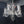 Load image into Gallery viewer, Restored 5 Light Crystal Chandelier with Fluted Shades 22" x 18" GS00224