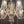 Load image into Gallery viewer, Restored 5 Light Crystal Chandelier with Fluted Shades 22" x 18" GS00224