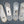 Load image into Gallery viewer, Set of 4 Art Nouveau Pocket Door Pulls 8" x 2 1/4" GS00228