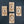 Load image into Gallery viewer, Set of 4 Red Brass Pocket Door Escutcheon Plates 4" x 2 1/8" GS00232