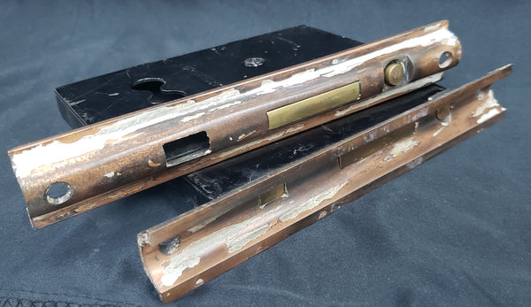 Set of Pocket Door Mortice Locks 5 1/4" x 4" GS00248