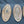 Load image into Gallery viewer, Set of 4 Brass Oval Pocket Door Escutcheon Plates 7" x 2 3/8" GS00257
