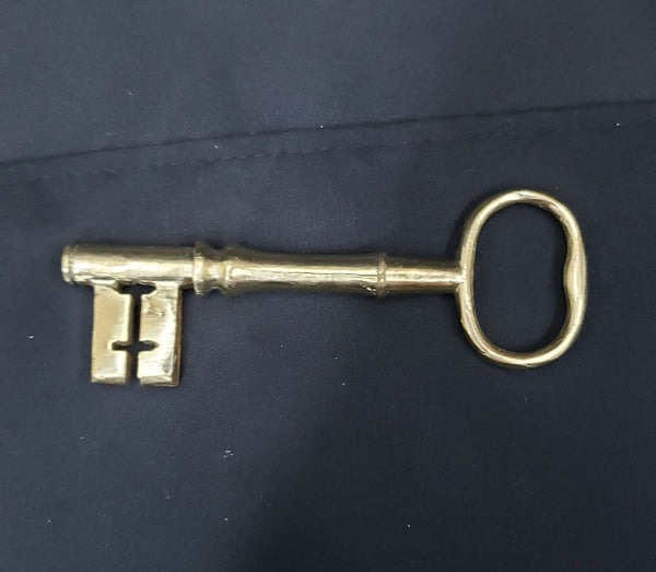 Restored Left Side Carpenter & Tildesley Lock Set with Key 6" x  4 3/8" GS00260