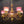 Load image into Gallery viewer, Vintage John Scott Brass Chandelier w/ Choice Shades 34" x 31" GS00261