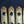 Load image into Gallery viewer, 11 Restored Brass Art Deco Door Knob Backplates w/ Key Holes 6" x 1 3/8" GS00289