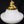 Load image into Gallery viewer, Vintage Schoolhouse Milk White Mushroom Pendant Light with Brass Trim GS00293