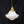 Load image into Gallery viewer, Vintage Schoolhouse Milk White Mushroom Pendant Light with Brass Trim GS00293
