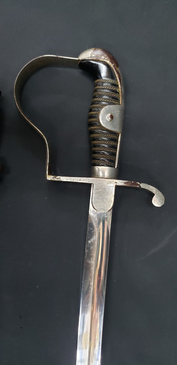 Imperial German WWI Army NCO Officers Dove's Head Sword & Scabbard GS00304