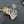 Load image into Gallery viewer, Set of 3 Octagon Shaped Solid Glass Furniture Knobs with Brass Trim GS00316