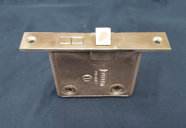 Rare Restored Sargent Mortice Lock with Thumb Turn 3 5/8" T x 3 1/2" W GS00322