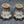 Load image into Gallery viewer, 4 Solid Brass Ornate Claw Feet Round Leg Covers with Casters GS00325