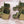 Load image into Gallery viewer, 4 Large Solid Brass Square Furniture Leg Cap Covers with Casters GS00327